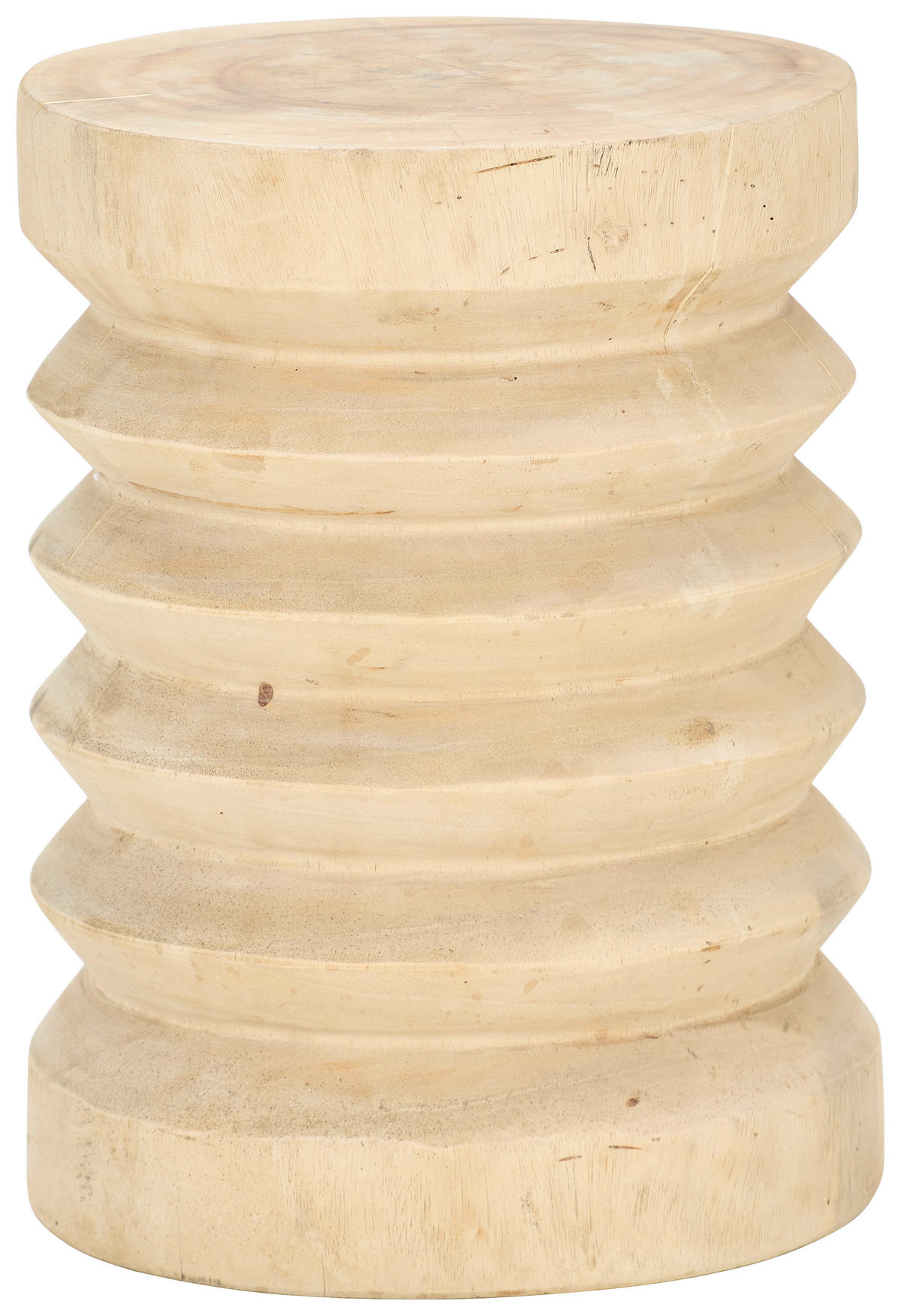BEISTELLTISCH Suar Holz massiv Naturfarben  - Naturfarben, Design, Holz (30/40/30cm) - Livetastic