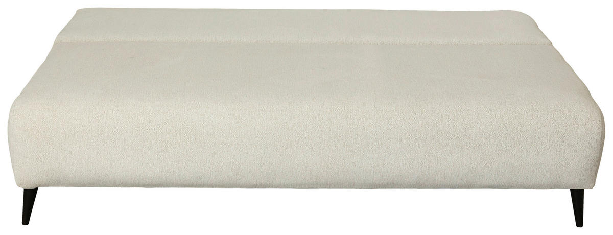 CANAPEA EXTENSIBILĂ lemn, plastic, textil bej  - bej, Trend, plastic/lemn (200/88/100cm) - Carryhome