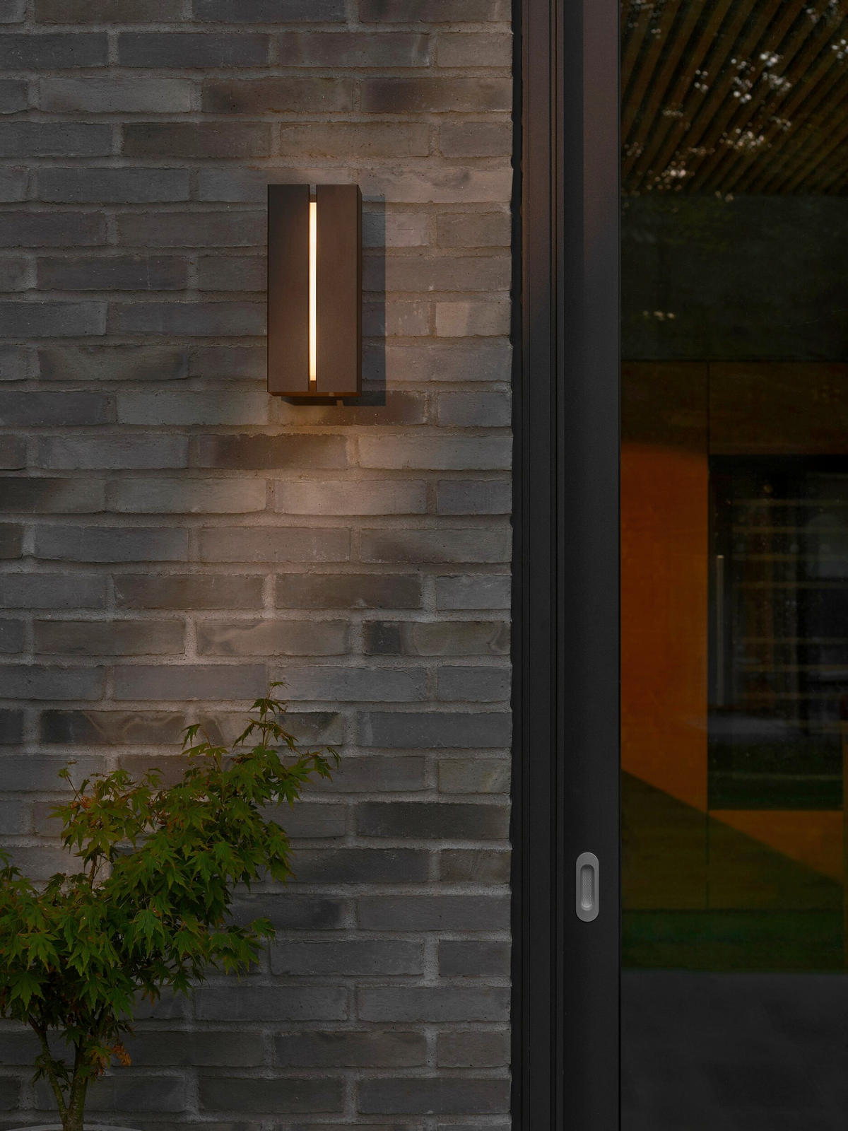 AUßENWANDLEUCHTE Clarini 13/29,5/12,5 cm   - Schwarz, Design, Metall (13/29,5/12,5cm) - Nordlux