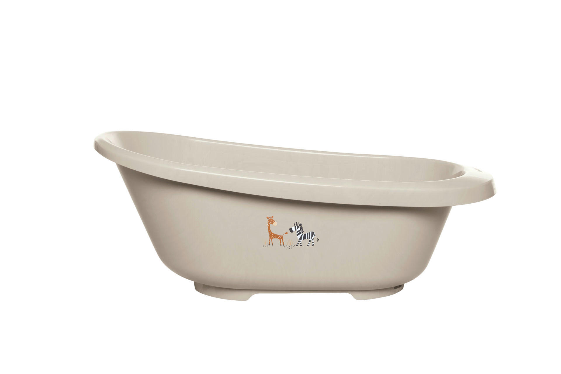 BABYBADEWANNE Breeze Green  - Taupe, Basics, Kunststoff (79,5/41,5/30,8cm) - Bebe Jou