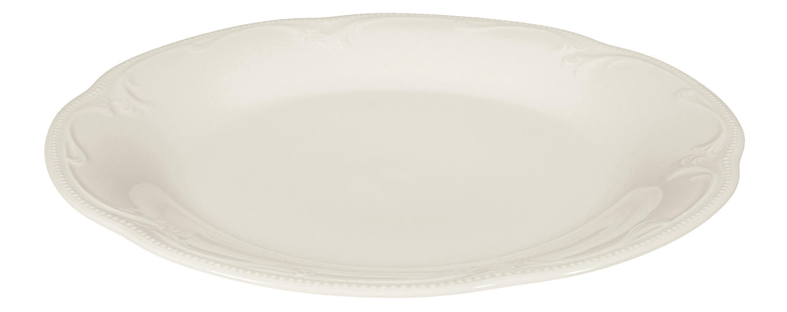 PLITKI TANJIR 25,5 cm - krem, Osnovno, keramika (25,5cm) - Seltmann Weiden