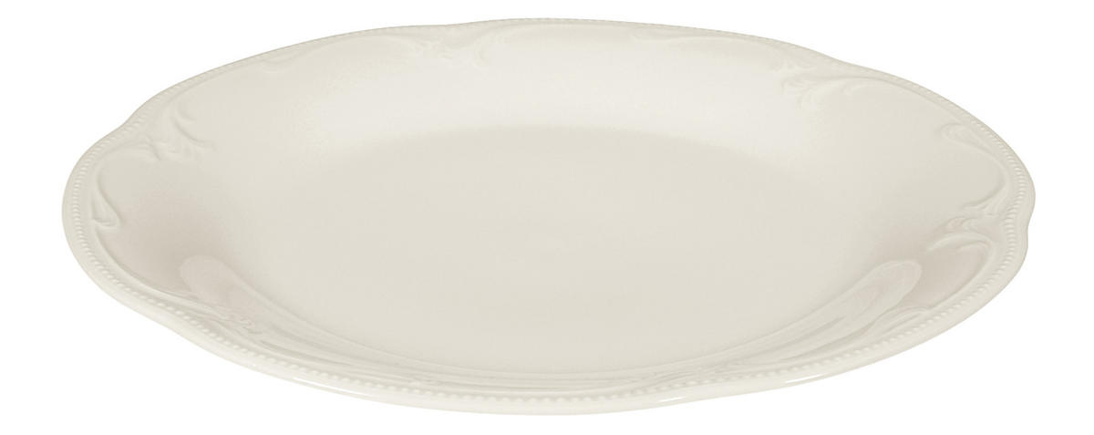 PLITKI TANJIR  25,5 cm           - krem, Osnovno, keramika (25,5cm) - Seltmann Weiden