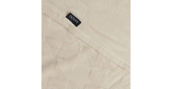 DECKE 150/200 cm  - Beige, Basics, Textil (150/200cm) - Novel