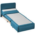 SCHLAFSESSEL  mit Flachgewebe Blau  - Blau, Design, Textil (90/89/83cm) - Novel