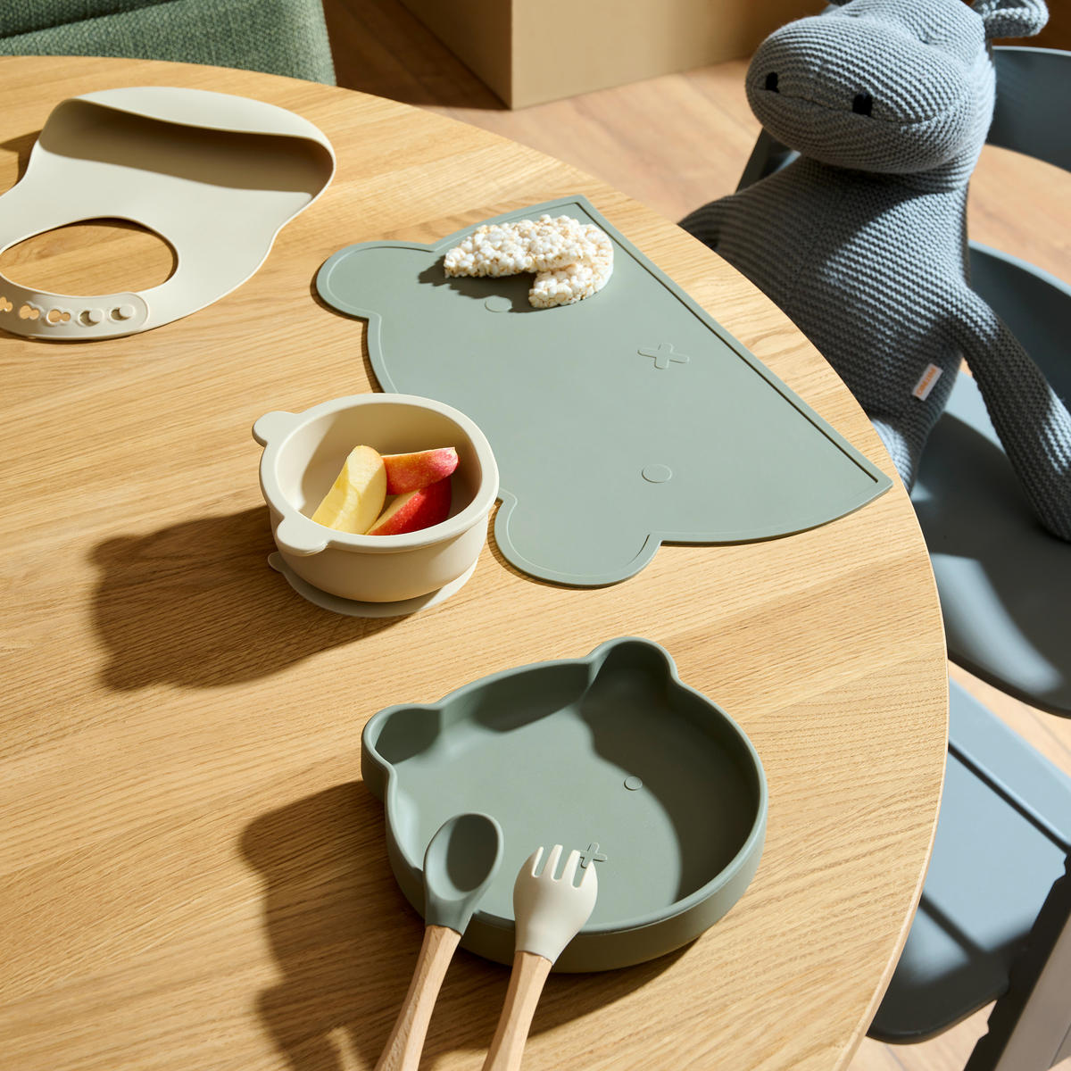 LÄTZCHEN  - Beige, Natur, Kunststoff (21/31/3cm) - Jimmylee