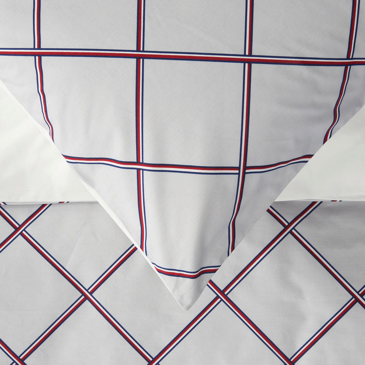KOPFKISSENBEZUG Ribbon Spirit 40/80 cm  - Silberfarben, Basics, Textil (40/80cm) - Tommy Hilfiger