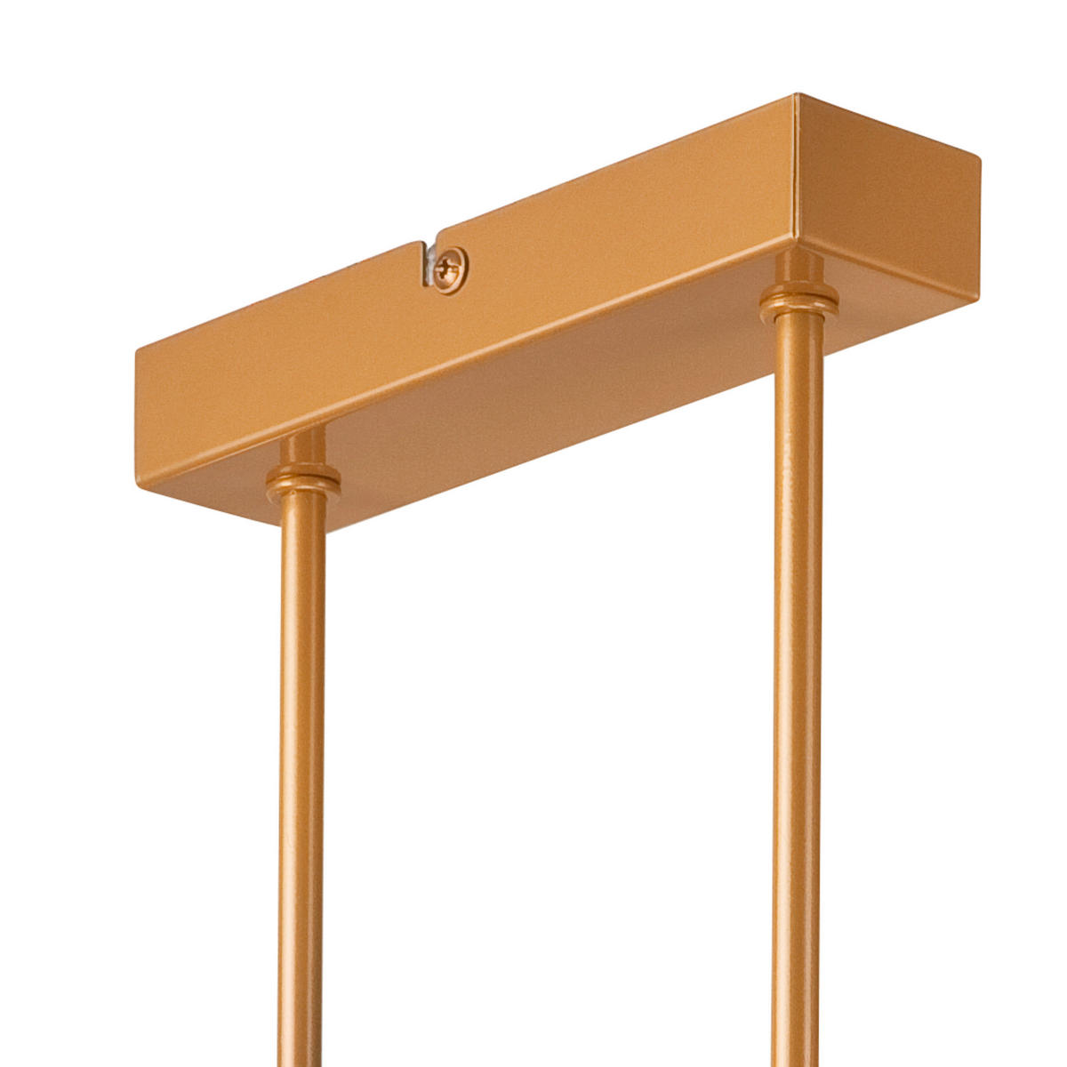 DECKENLEUCHTE ASTRID 53/32 cm   - Goldfarben, Basics, Glas/Metall (53/32cm)