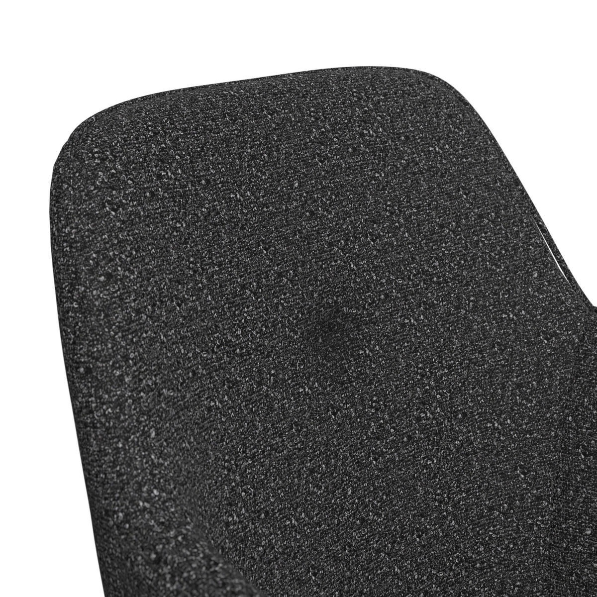 GARTENSTUHL Eisen Schwarz, Dunkelgrau  - Dunkelgrau/Schwarz, MODERN, Textil/Metall (58/86/57cm) - Ambia Garden