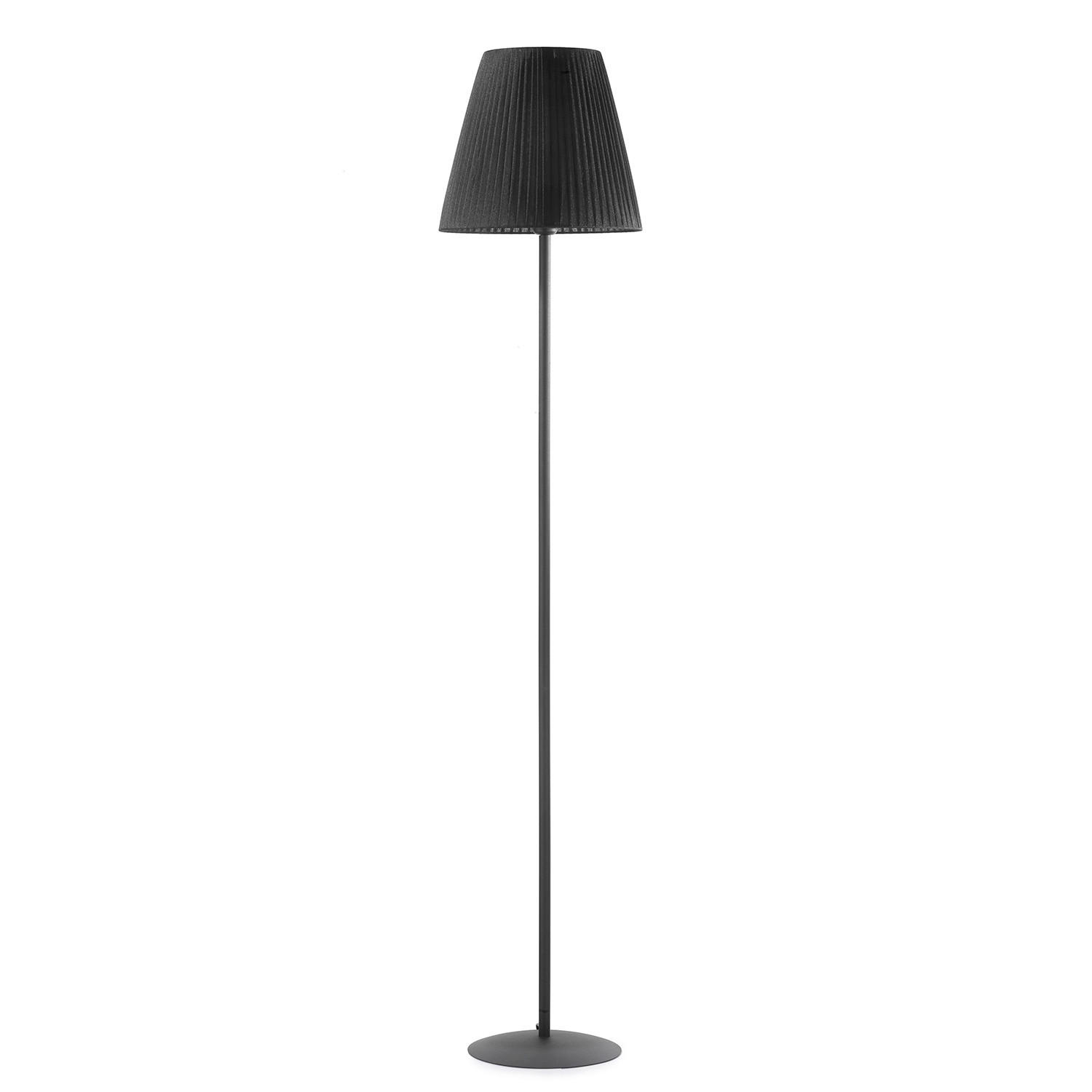 XXXLutz Stehleuchte Schwarz 28x173x28 cm