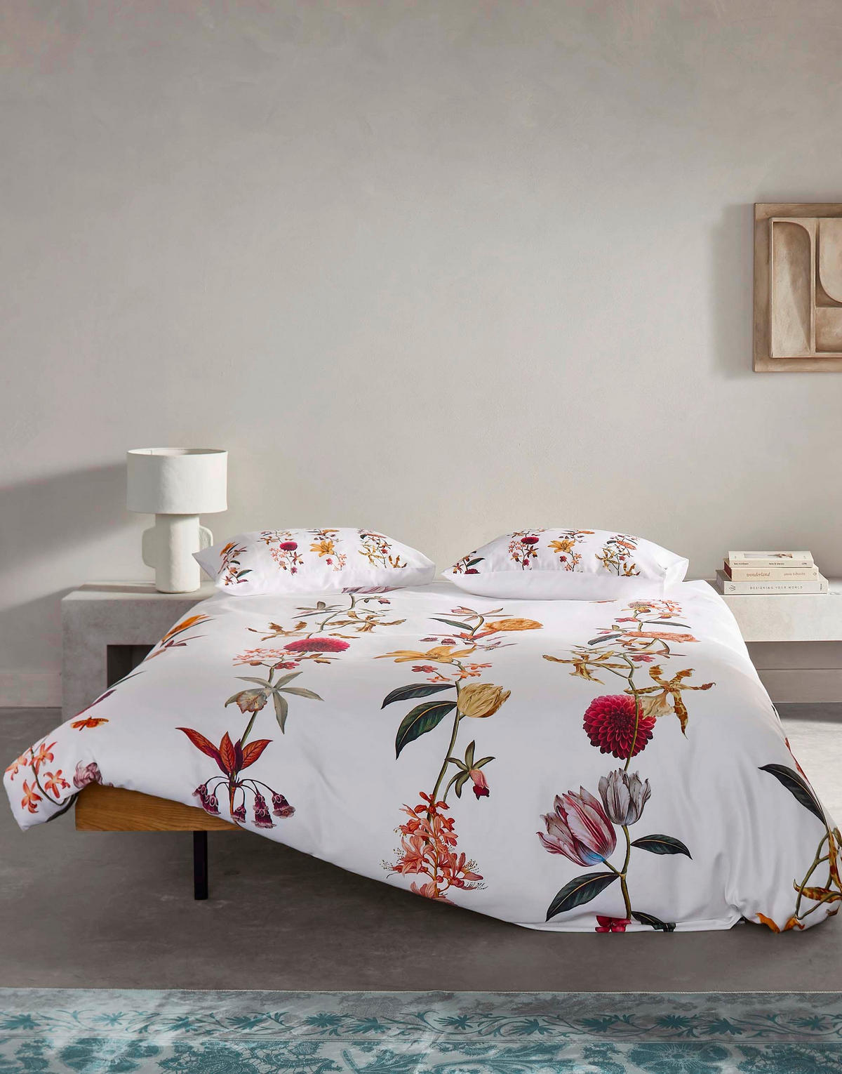 BETTWÄSCHE FEDA Satin  - Weiß, Basics, Textil (135/200cm) - Essenza
