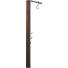 WANDGARDEROBE - Nussbaumfarben, Design, Holz/Metall (2,5(35)/120/38,5cm) WANDGARDEROBE - Nussbaumfarben, Design, Holz/Metall (2,5(35)/120/38,5cm)