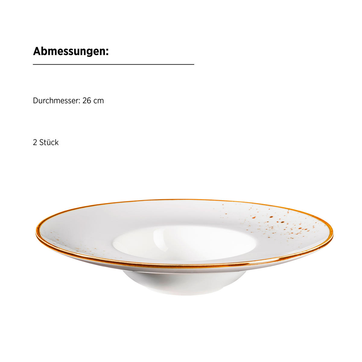 KOMBISERVICE Weiß, Hellbraun Pintar 8-teilig 4 Personen  - Hellbraun/Weiß, Basics, Keramik - Mäser
