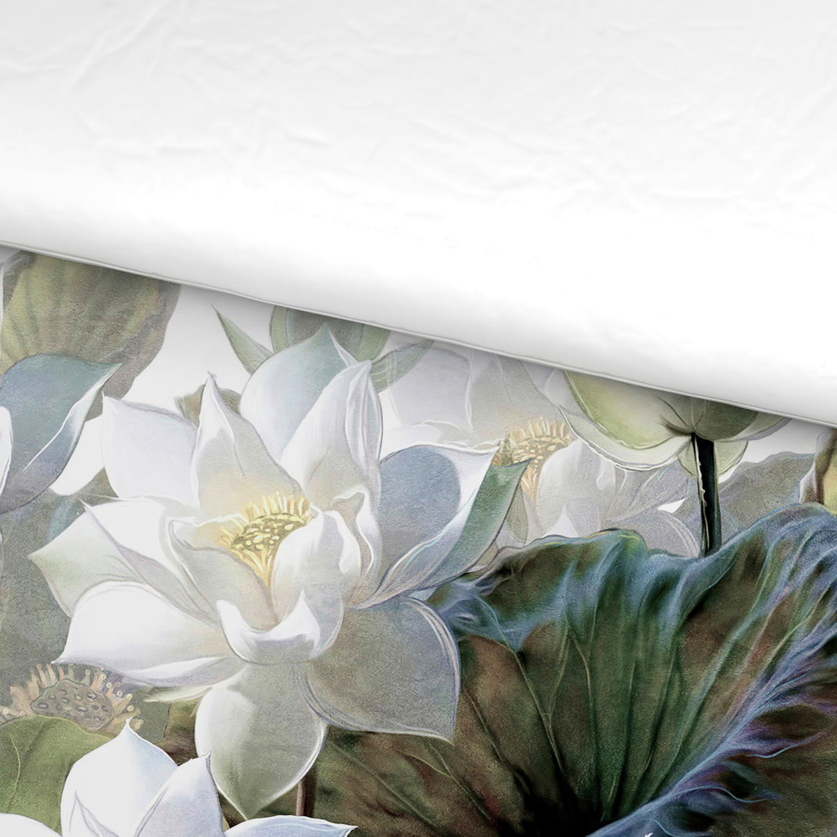 POSTELJINA SA DVA LICA MONETTE 140/200 cm saten bela  - bela, Osnovno, tekstil (140/200cm) - Esposa