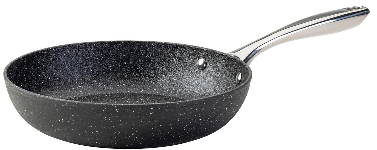 PANVICA  keramický povrch  28/5,7 cm  - čierna/farba ušľachtilej ocele, Basics, kov (28/5,7cm) - Homeware Profession.