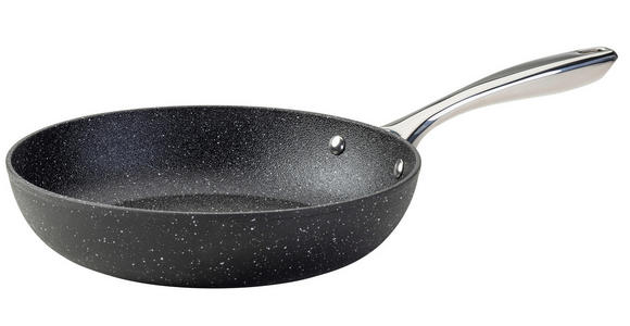 PFANNE Keramikbeschichtung  - Edelstahlfarben/Schwarz, Basics, Metall (28/5,7cm) - Homeware Profession.