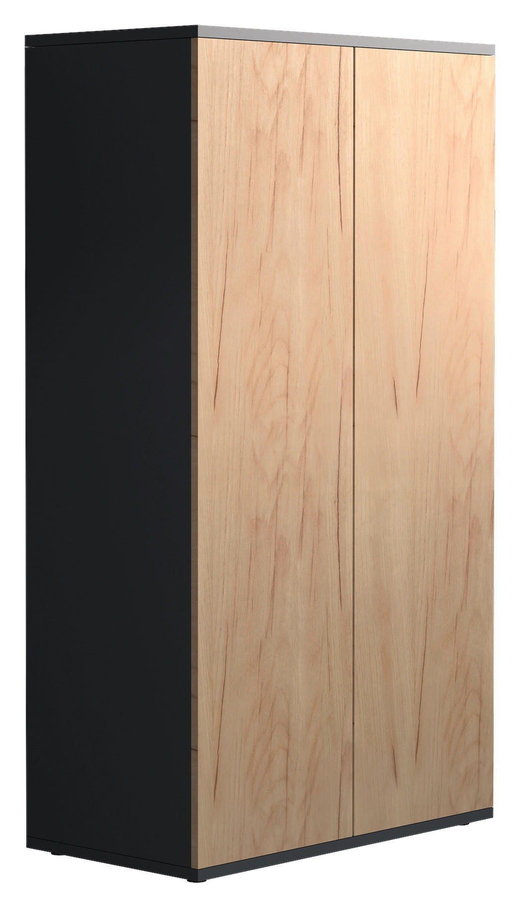 KOMMODE , 60/108/32 cm,  - Honigeiche/Anthrazit, MODERN, Holzwerkstoff/Kunststoff (60/108/32cm) - MID.YOU