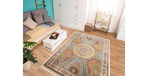 WEBTEPPICH  Wohnzimmer 80/150 cm Arabesk Multicolor rechteckig  - Multicolor, LIFESTYLE, Textil (80/150cm) - Dieter Knoll