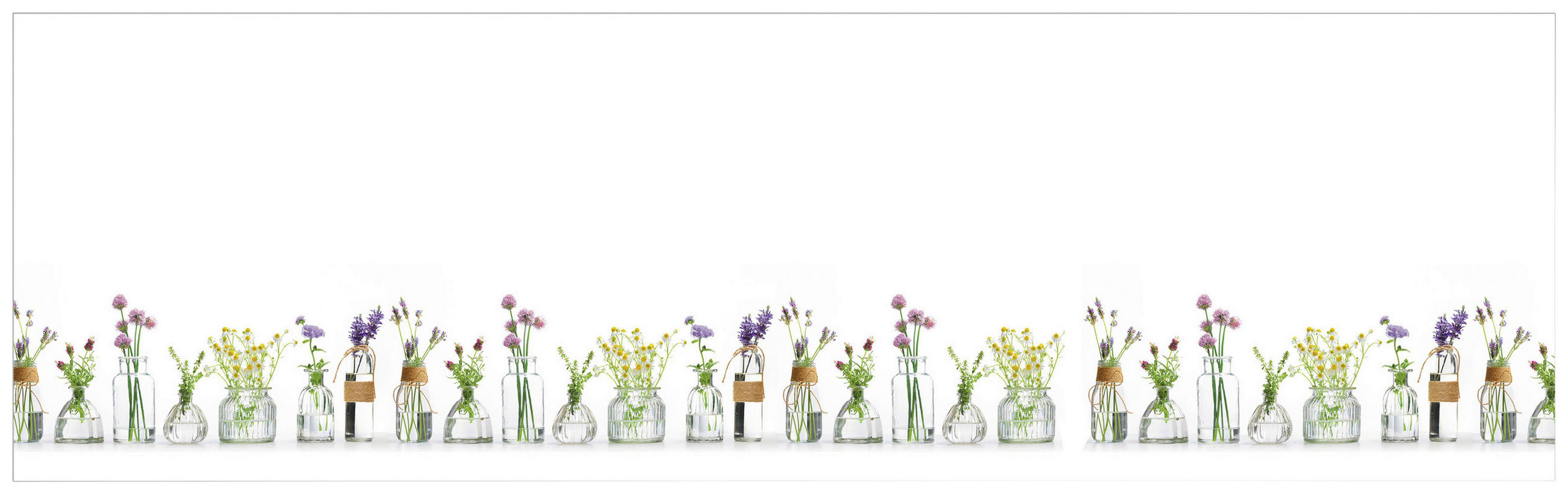 Fani Küchenrückwand Smart - Glas Grün, 210x63.7x0.6 cm