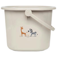 WINDELEIMER   STEPPE  - Taupe, Basics, Kunststoff (36,5/32/28cm) - Bebe Jou