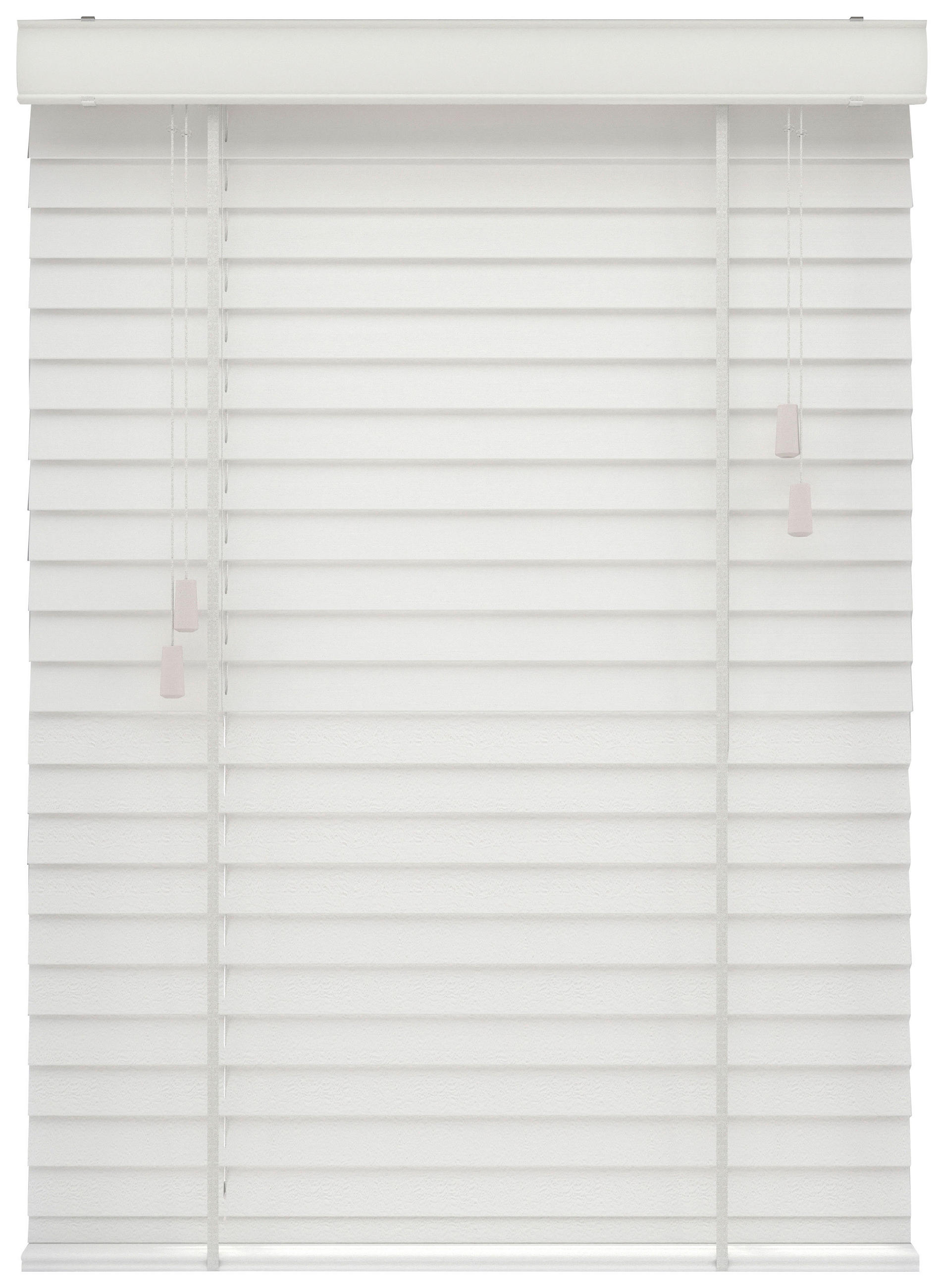 JALOUSIE  halbtransparent  90/130 cm    - Weiß, Natur, Holz (90/130cm)
