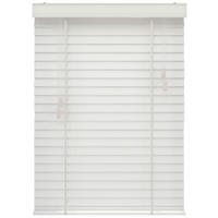 JALOUSIE  halbtransparent  90/130 cm    - Weiß, Natur, Holz (90/130cm)