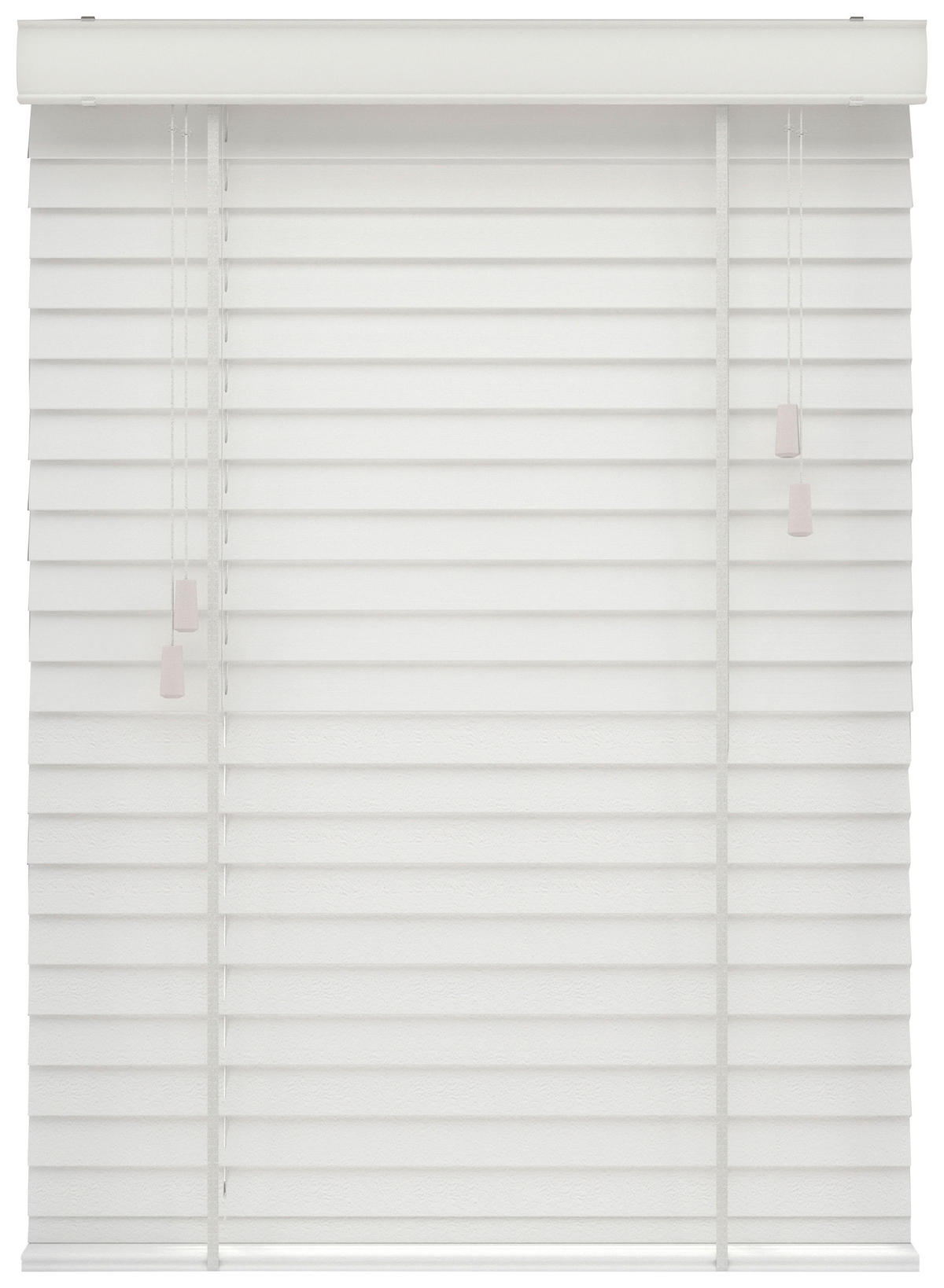 JALOUSIE  halbtransparent  90/130 cm    - Weiß, Natur, Holz (90/130cm)