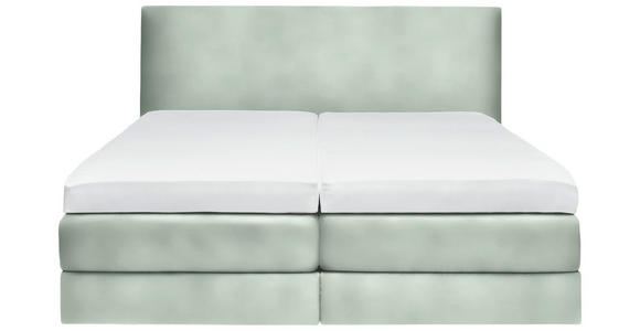 BOXSPRINGBETT 160/200 cm  in Jadegrün  - Jadegrün, KONVENTIONELL, Holz/Textil (160/200cm) - Dieter Knoll