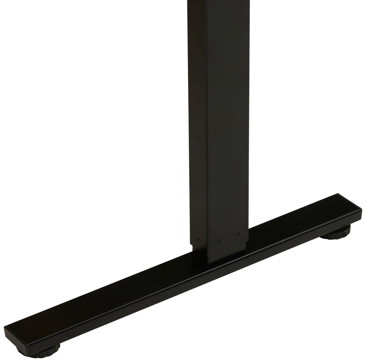 ECKSCHREIBTISCH 180/120/74,5-119 cm  in Schwarz, Eichefarben  - Eichefarben/Schwarz, Modern, Holzwerkstoff/Metall (180/120/74,5-119cm) - MID.YOU