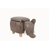 TABURE, les, tekstil rjava, naravne barve, bela  - bela/naravne barve, Moderno, tekstil/les (63/32/32cm) - Carryhome