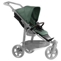 SPORTWAGENAUFSATZ    - Olivgrün, Basics, Textil (34/56/24cm) - TFK