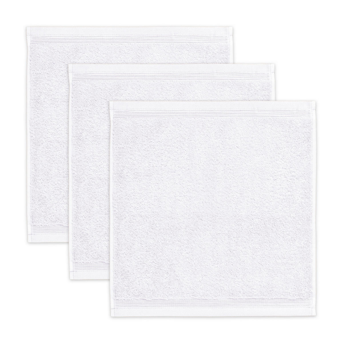 FROTTIERSET Weiß 3-teilig  - Weiß, Basics, Textil (30/30cm) - Moeve