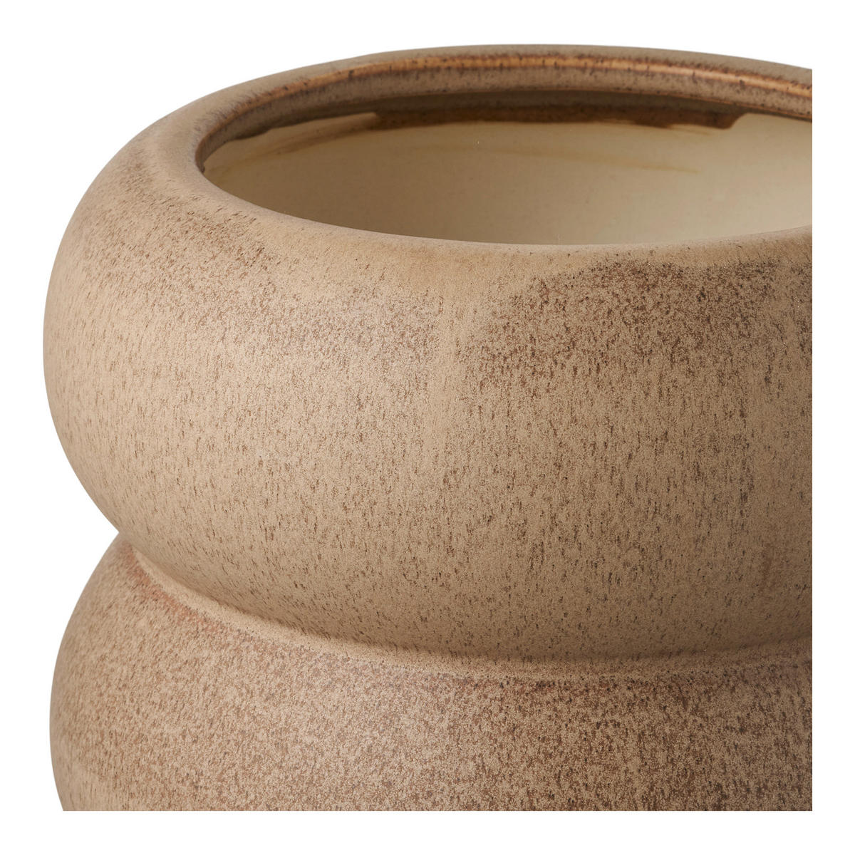BLOMKRUKA 19/17,5 cm brun  - brun, Basics, keramik (19/17,5cm)