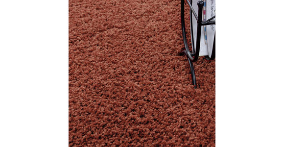 HOCHFLORTEPPICH 80 cm Life 1500  - Terracotta, KONVENTIONELL, Textil (80cm) - Novel