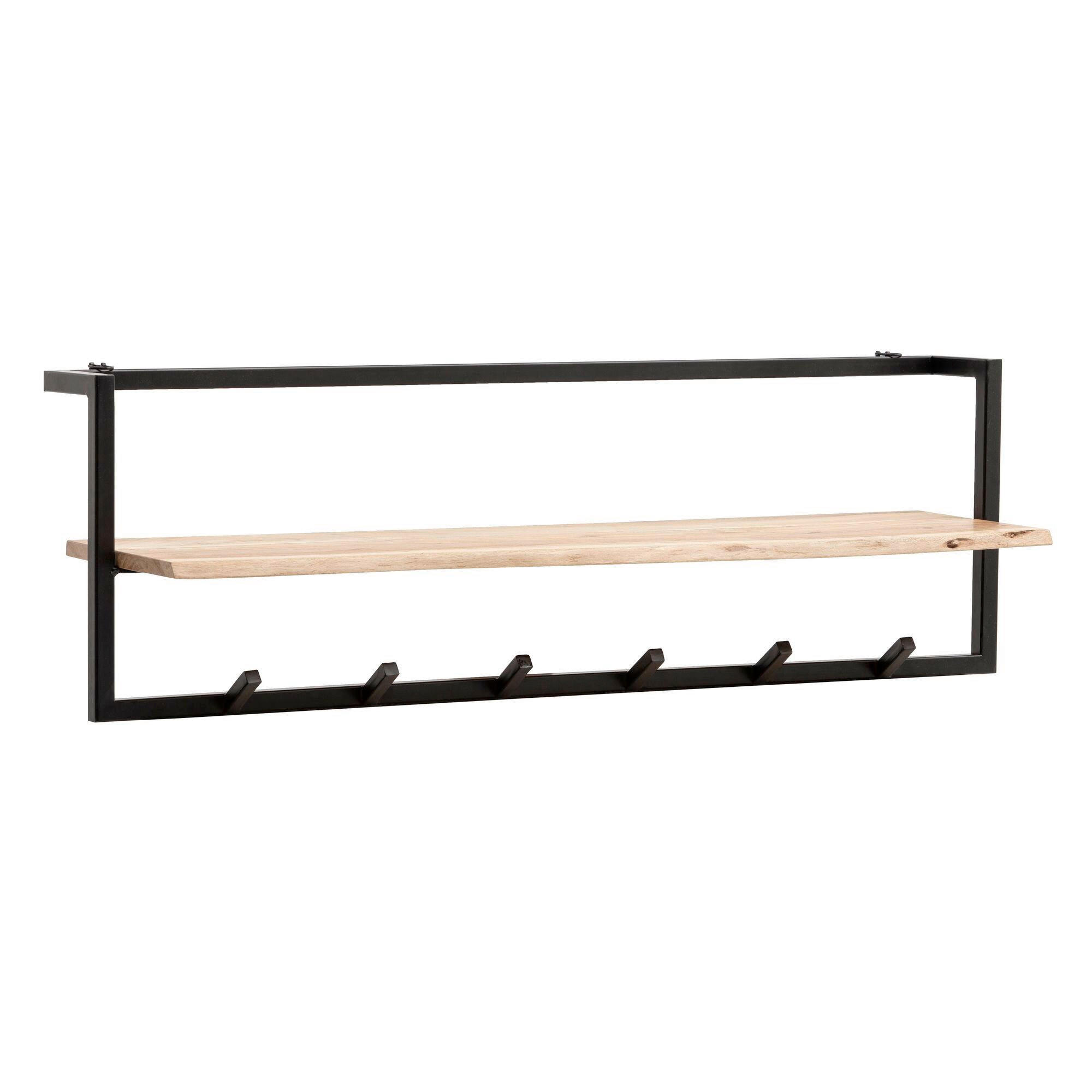 GARDEROBE  in 100/32/25 cm  - Akaziefarben, Design, Holz (100/32/25cm) - Livetastic