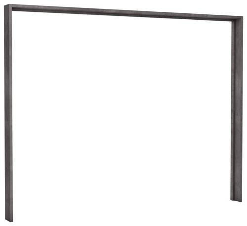 PASPARTOVÝ RÁM, sivá, 280/215/17 cm - sivá, Modern, kompozitné drevo (280/215/17cm) - Ti'me