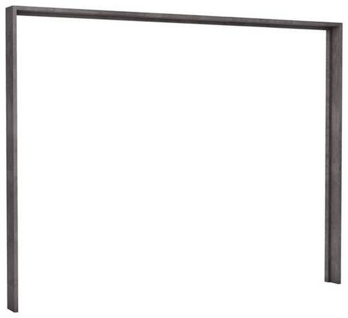 PASPARTOVÝ RÁM, sivá, 280/215/17 cm - sivá, Modern, kompozitné drevo (280/215/17cm) - Ti'me