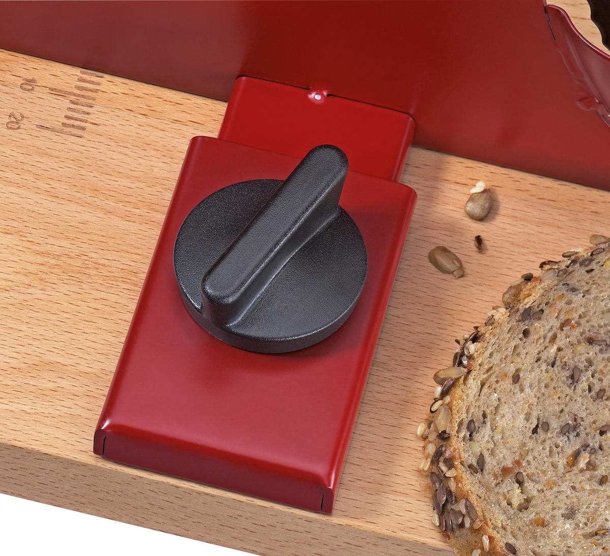 ALLESSCHNEIDER   - Rot, Basics, Holz/Metall (32,5/25,5/20cm) - Zassenhaus