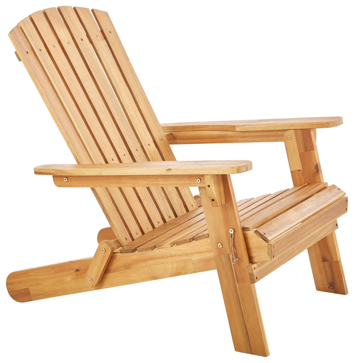 GARTENSESSEL Holz Akaziefarben  - Akaziefarben, Natur, Holz (73/93/91cm) - Ambia Garden