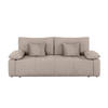 SCHLAFSOFA  in Hellgrau  - Hellgrau/Schwarz, Design, Kunststoff/Textil (240/93/108cm) - MID.YOU