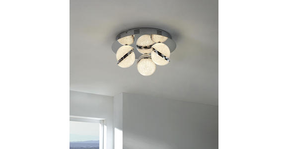 LED-DECKENLEUCHTE - Klar, KONVENTIONELL, Kunststoff/Metall (35/15cm) - Ambiente