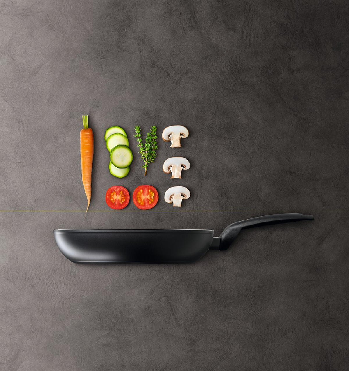 BRATPFANNE messino Keramikbeschichtung 24 cm  - Schwarz, Keramik/Kunststoff (24cm) - Silit