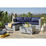 LOUNGE GARNITURA pletivo iz umetne mase železo - modra/srebrna, Moderno, kovina/umetna masa (145/197cm) - Ambia Garden LOUNGE GARNITURA pletivo iz umetne mase železo - modra/srebrna, Moderno, kovina/umetna masa (145/197cm) - Ambia Garden
