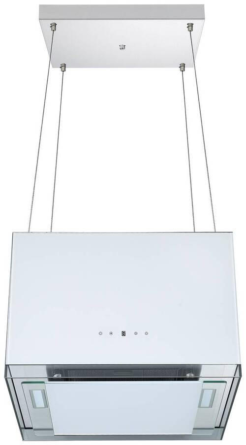 DUNSTABZUGSHAUBE CH11050IW  - Weiß, Trend, Glas/Metall (50/36-166/40cm) - Respekta