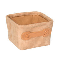 AUFBEWAHRUNGSKÖRBCHEN  - Beige, Basics, Textil (14/9/14cm) - Wenko