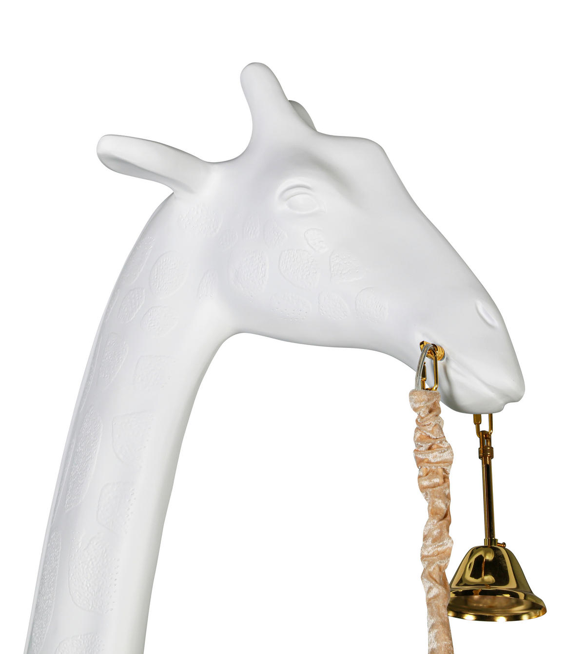 DEKOGIRAFFE - Transparent/Goldfarben, LIFESTYLE, Kunststoff/Metall (76/186/260cm) - Glandor