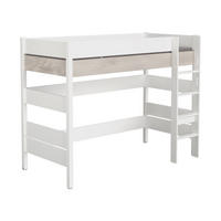SPIELBETT 90/200 cm  - Weiss/Silbereichenfarben, Design, Holz/Holzwerkstoff (90/200cm) - Paidi