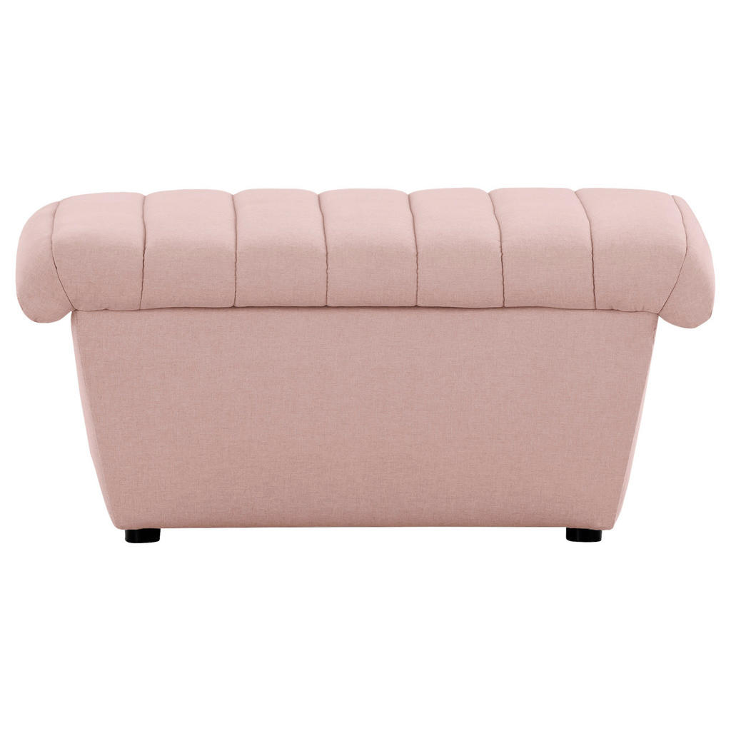 Thumbnail - Looks by W.Joop Hocker Looks Viii, Rosa, Textil, Uni, Füllung: Schaumstoff, rechteckig, 90x43x105 cm, Made in EU, FSC Mi...
