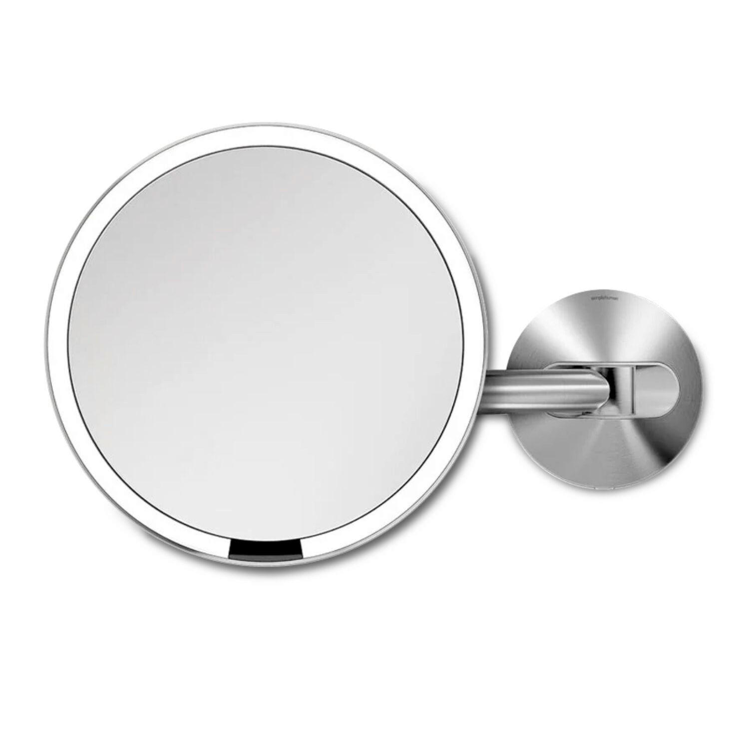 Simplehuman ZRCADLO S OSVĚTLENÍM, 28/40,8/12 cm