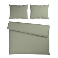 POSTELJNINA 200/200 cm flanela zelena  - zelena, tekstil (200/200cm) - Esposa