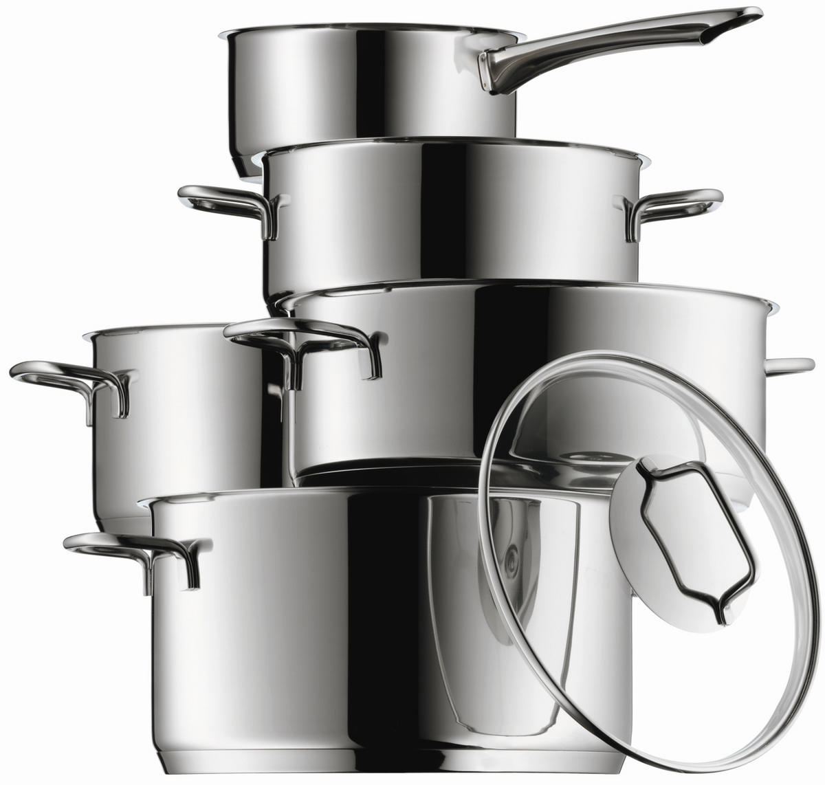 SET POSOD  ASTORIA   kovina   - barve nerjavečega jekla, Basics, kovina/steklo - WMF